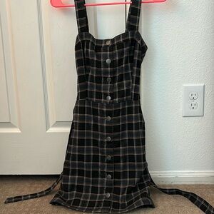 Hollister plaid dress